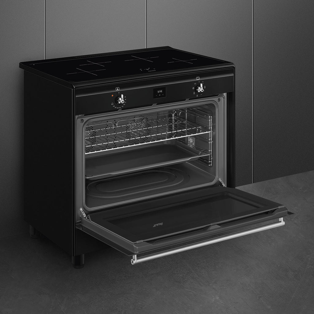 90x60 cm Concert Classic Full Electric Cooker with Induction Hob