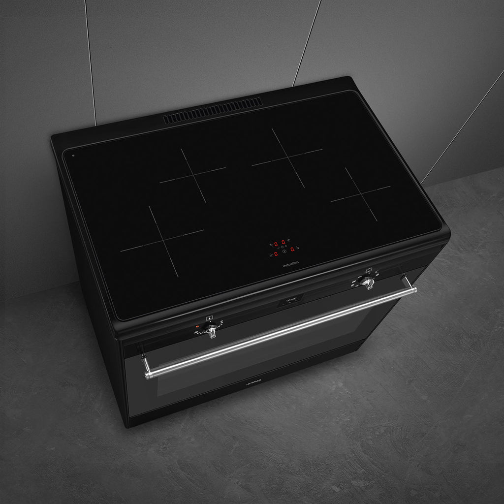 90x60 cm Concert Classic Full Electric Cooker with Induction Hob