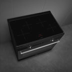 90x60 cm Concert Classic Full Electric Cooker with Induction Hob