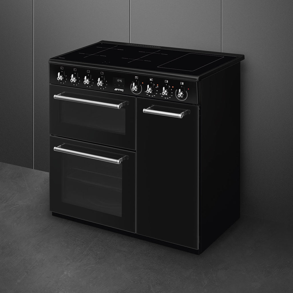 90x60 cm Concert Classic Full Electric Cooker with Induction Hob