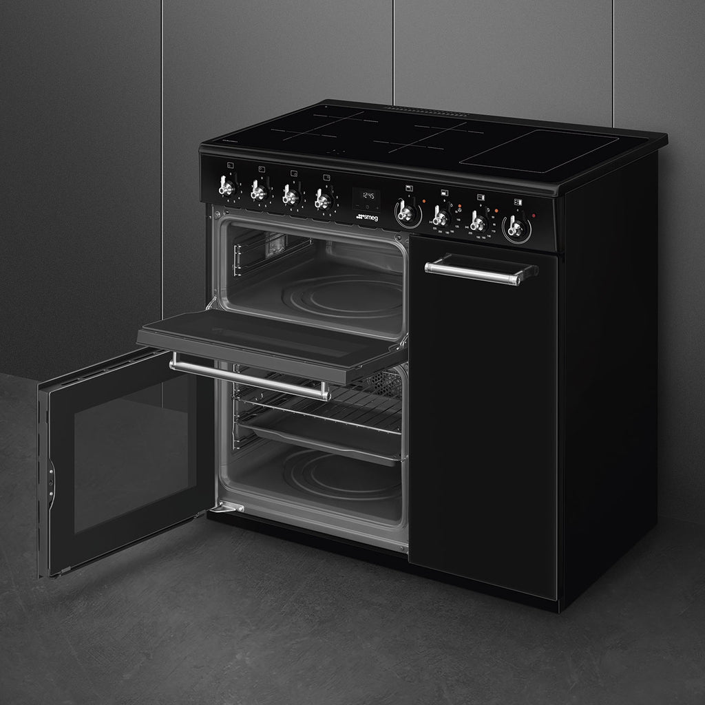 90x60 cm Concert Classic Full Electric Cooker with Induction Hob