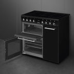 90x60 cm Concert Classic Full Electric Cooker with Induction Hob