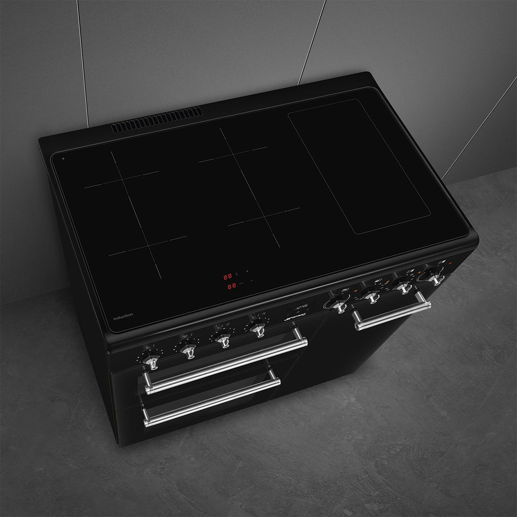 90x60 cm Concert Classic Full Electric Cooker with Induction Hob