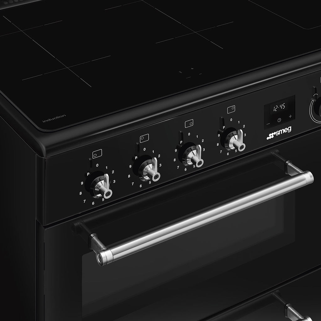 90x60 cm Concert Classic Full Electric Cooker with Induction Hob