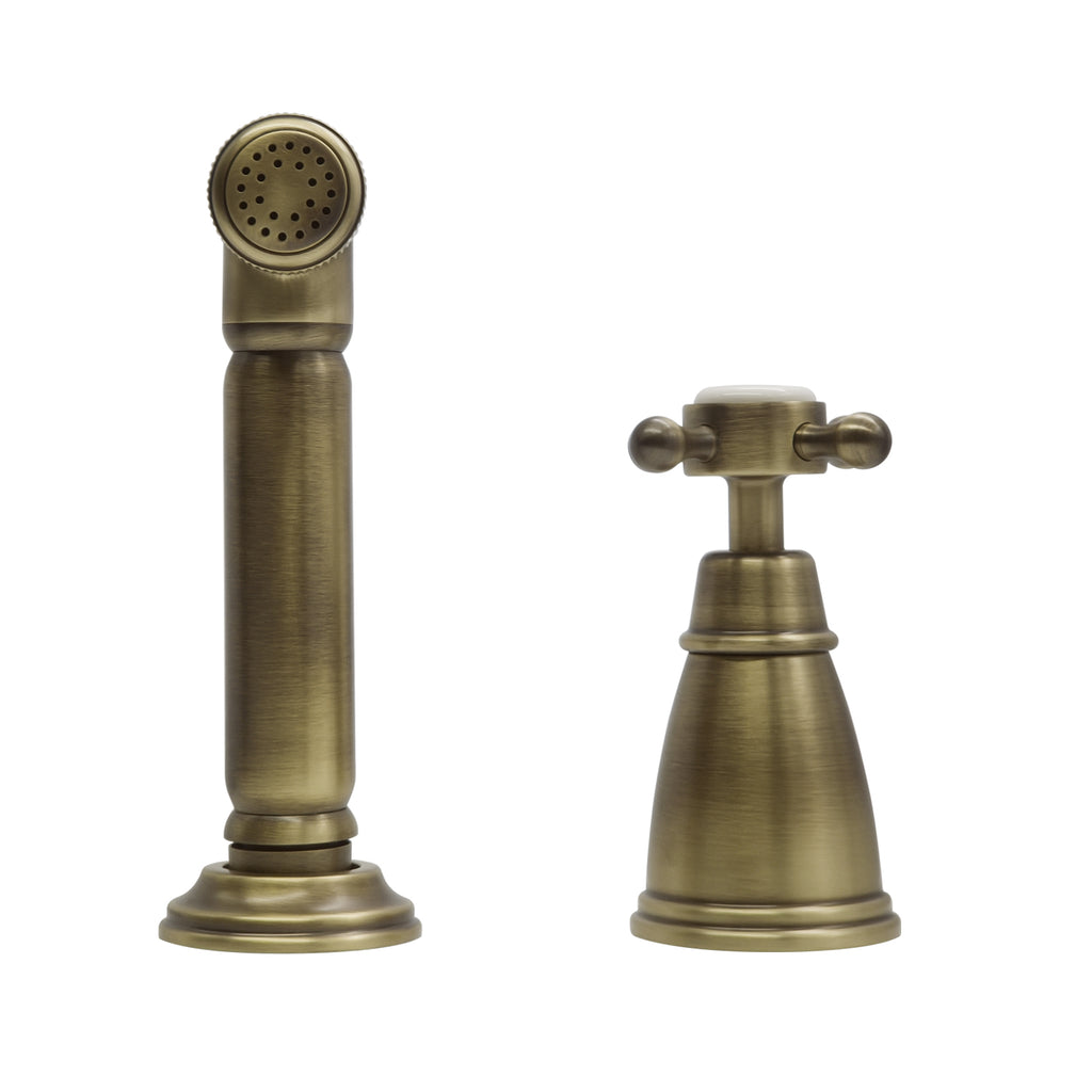 Bidbury & Co Chalford Kitchen Tap — Patinated Brass