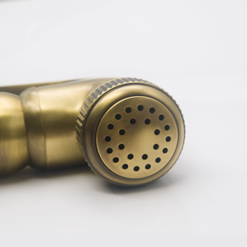 Bidbury & Co Charlbury Pull-Out Spray — Patinated Brass
