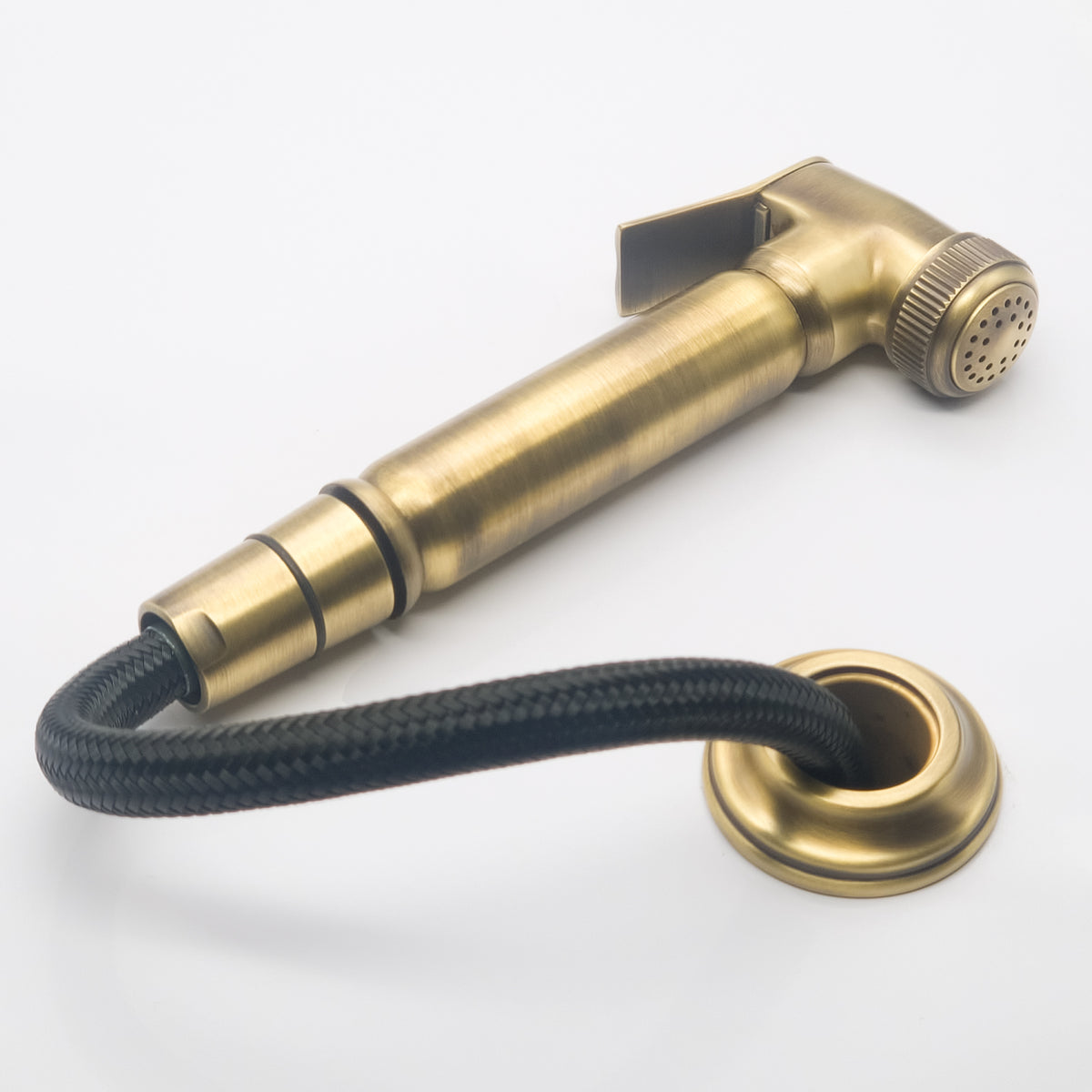 Bidbury & Co Charlbury Pull-Out Spray — Patinated Brass