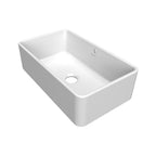 Bidbury & Co Chedworth Single Bowl Ceramic Butler Sink — White