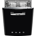 60 cm Retro Under counter built-in dishwasher, Black