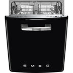 60 cm Retro Under counter built-in dishwasher, Black
