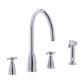 Bidbury & Co Ebrington Kitchen Tap with Rinse — Chrome