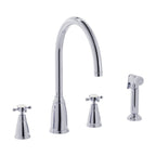 Bidbury & Co Ebrington Kitchen Tap with Rinse — Chrome