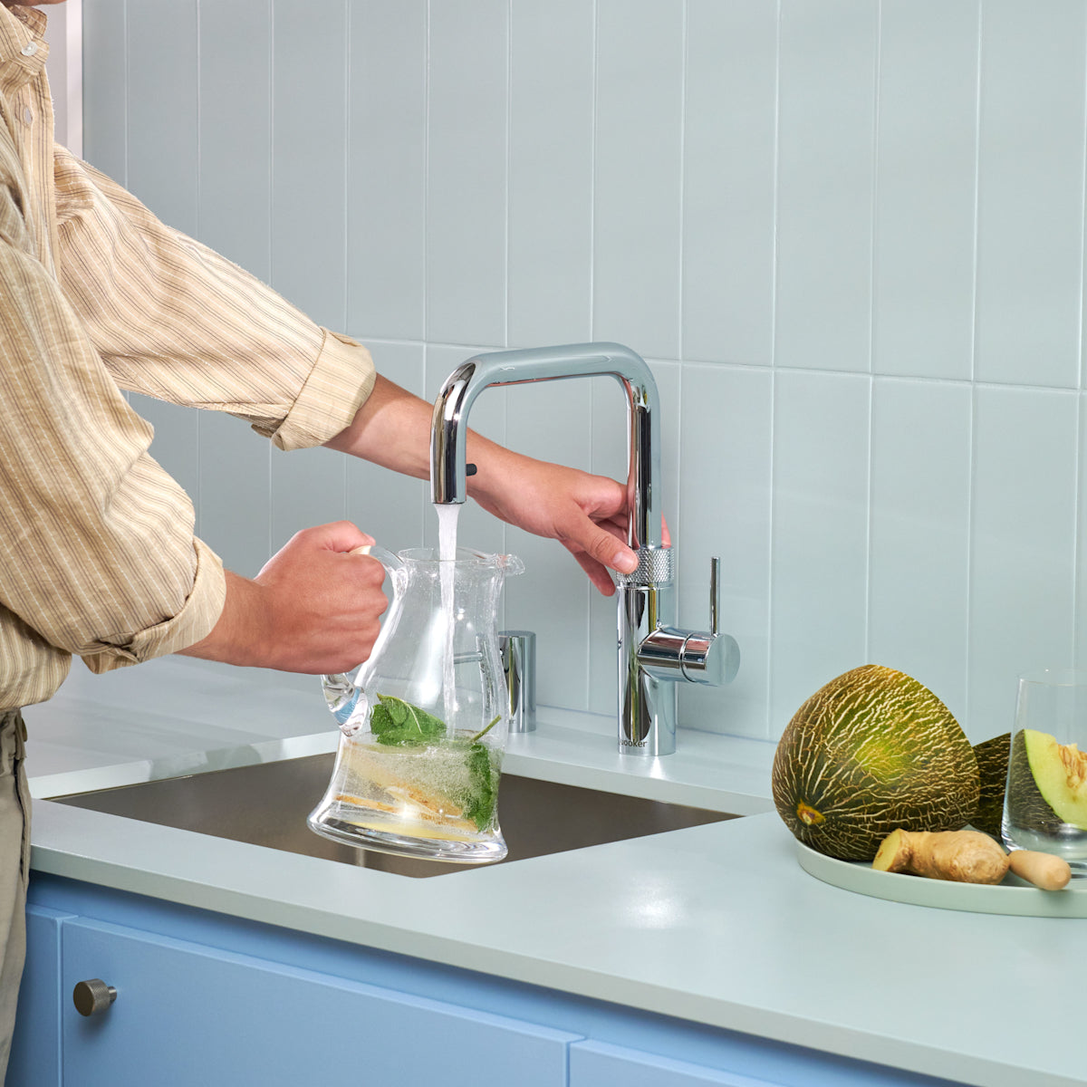 Quooker Flex Square - Stainless Steel
