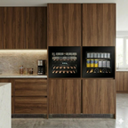 CELLA WI-24B-TO 24 bottle integrated wine fridge – Black glass