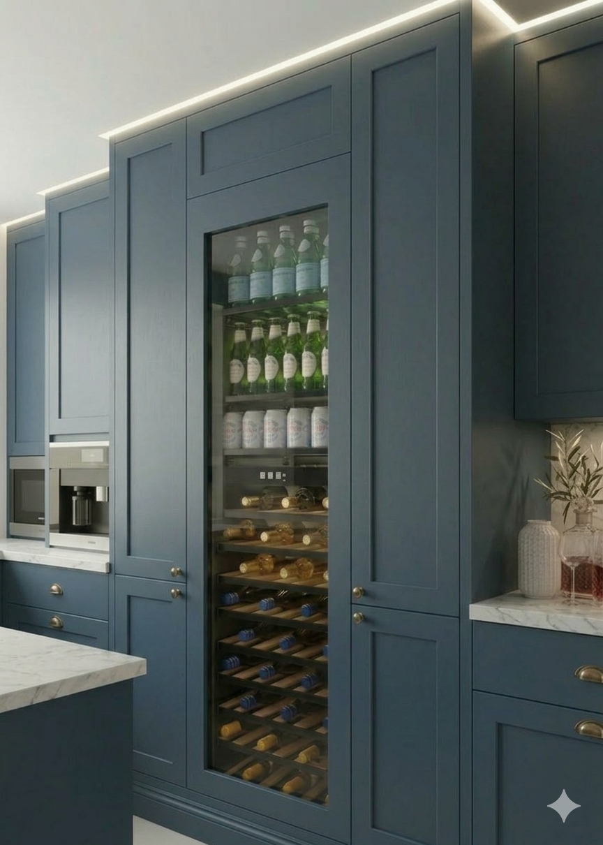 CELLA WBV99PANEL-TO integrated beverage centre – Panel Ready