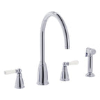 Bidbury & Co Hannington Kitchen Tap with Rinse — Chrome