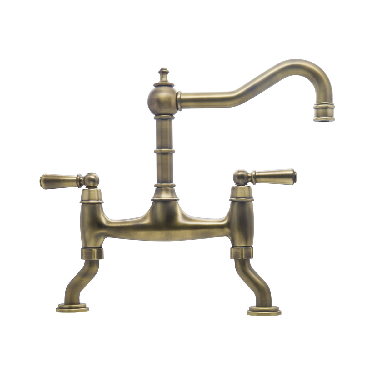 Bidbury & Co Henbury Kitchen Tap — Patinated Brass