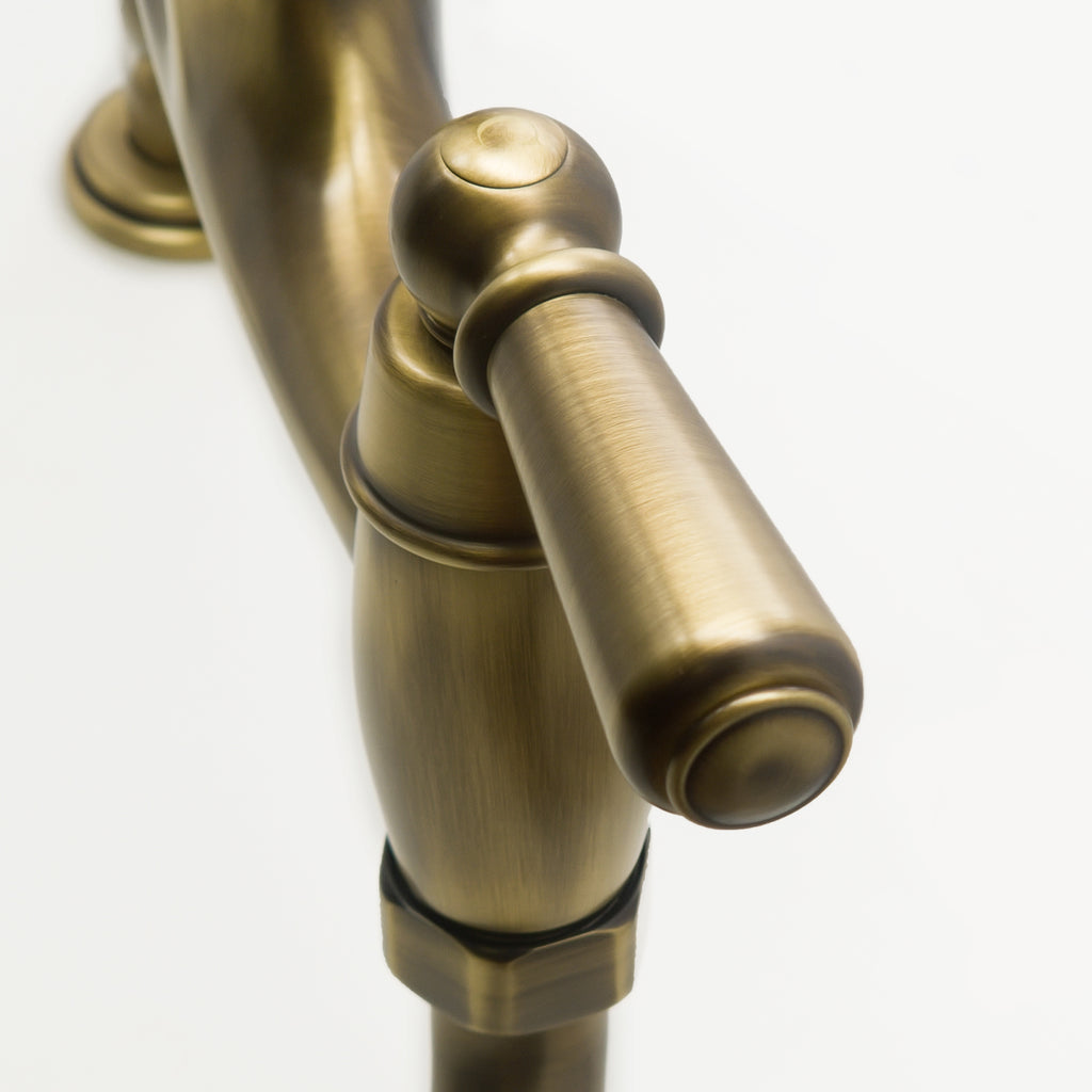 Bidbury & Co Henbury Kitchen Tap — Patinated Brass
