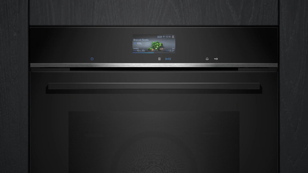 Siemens iQ700 Built-in oven 60 x 60 cm Black HB776G1B1B