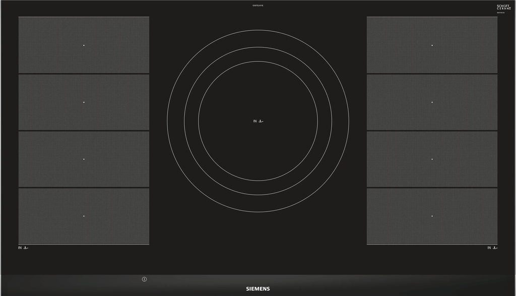 Siemens iQ700 Induction hob 90 cm surface mount with frame EX975LVV1E