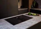 Siemens iQ700 Induction hob with integrated ventilation system 80 cm surface mount with frame EX870NX68E