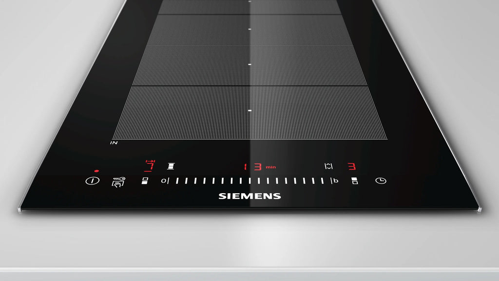 Siemens iQ700 Flex induction cooktop 30 cm surface mount with frame EX375FXB1E
