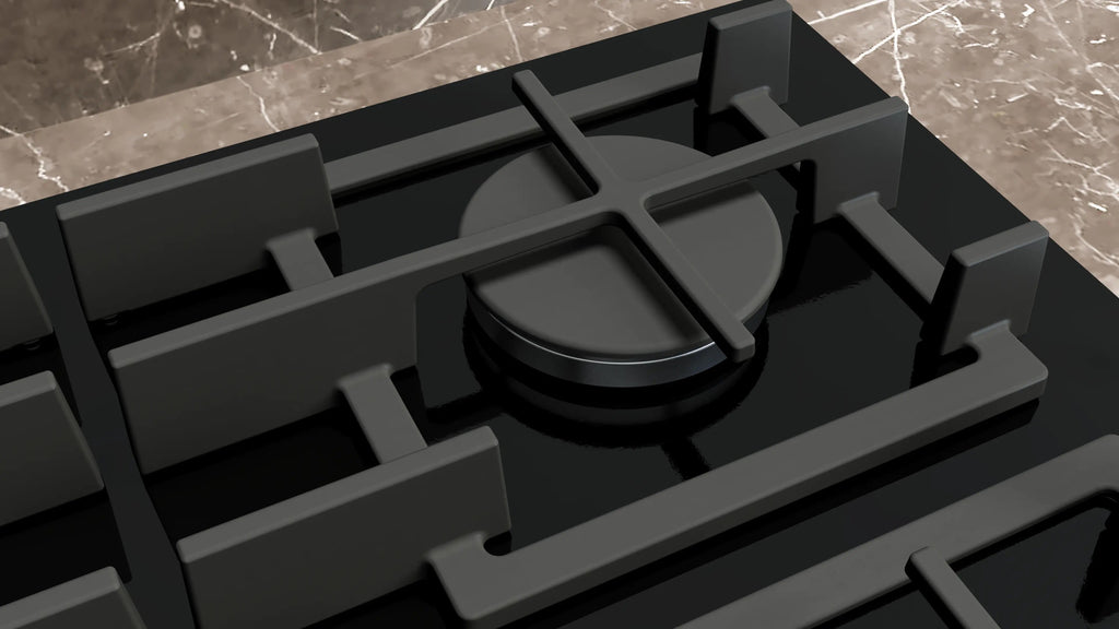 Siemens iQ700 Gas hob 90 cm Tempered glass, Black ER9A6SH40