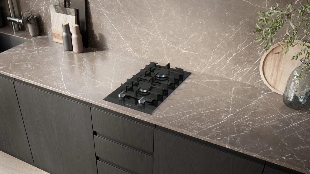 Siemens iQ700 Domino gas hob 30 cm Ceramic, Black ER3A6BI40