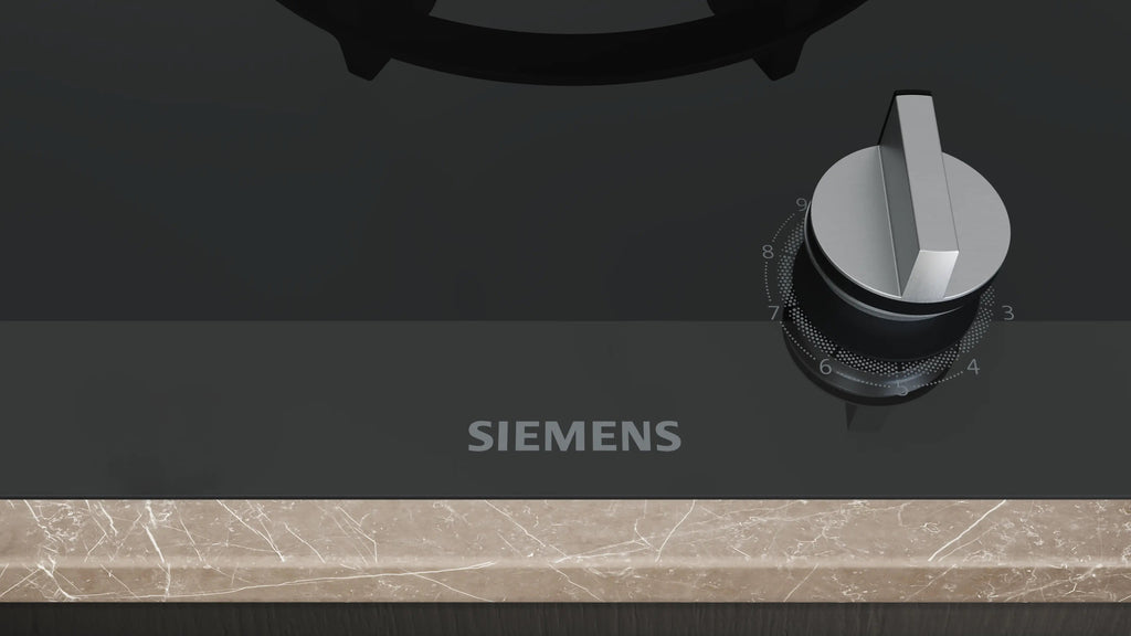 Siemens iQ700 Domino gas hob 30 cm Ceramic, Black ER3A6AI10
