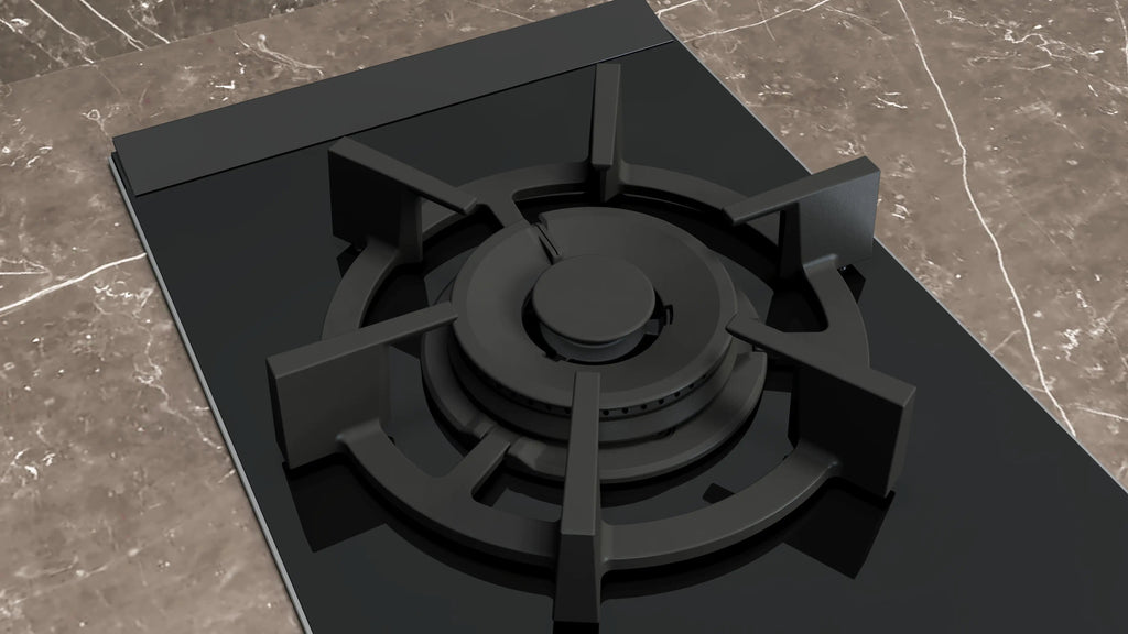 Siemens iQ700 Domino gas hob 30 cm Ceramic, Black ER3A6AI10