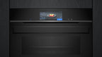 Siemens iQ700 Built-in compact oven with steam function 60 x 45 cm Black CS958GDD1
