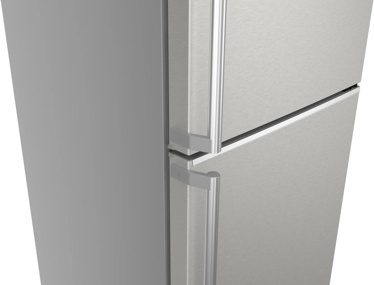 Siemens iQ500 Free-standing fridge-freezer with freezer at bottom 203 x 60 cm Brushed steel KG39NAIAU