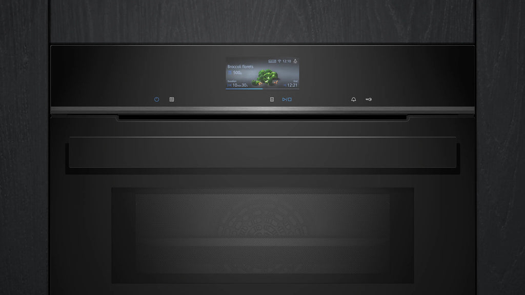 Siemens iQ700 60 x 45 cm Black CM976GMB1B