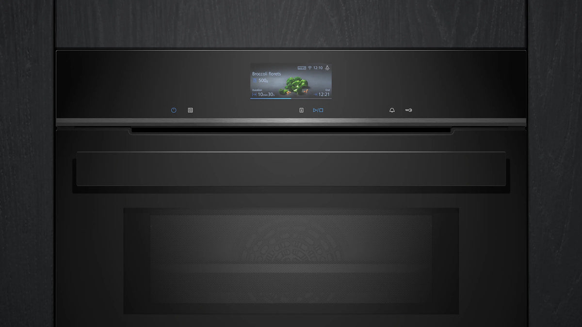 Siemens iQ700 60 x 45 cm Black CM976GMB1B