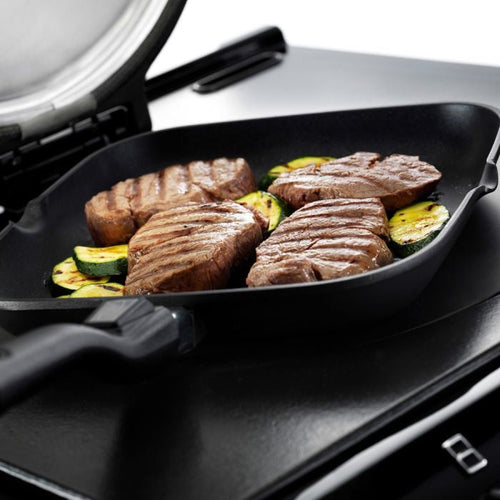 AGA Cast Aluminium 26cm Square Grill Pan