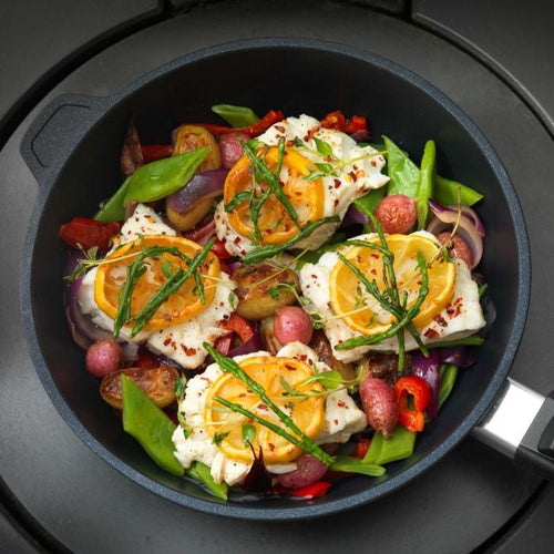 AGA Cast Aluminium 24cm Sauté Pan