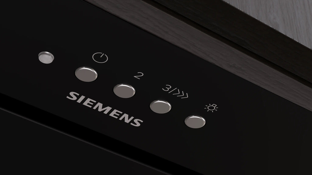 Siemens iQ500 Canopy cooker hood 86 cm Black LB87NAC60B