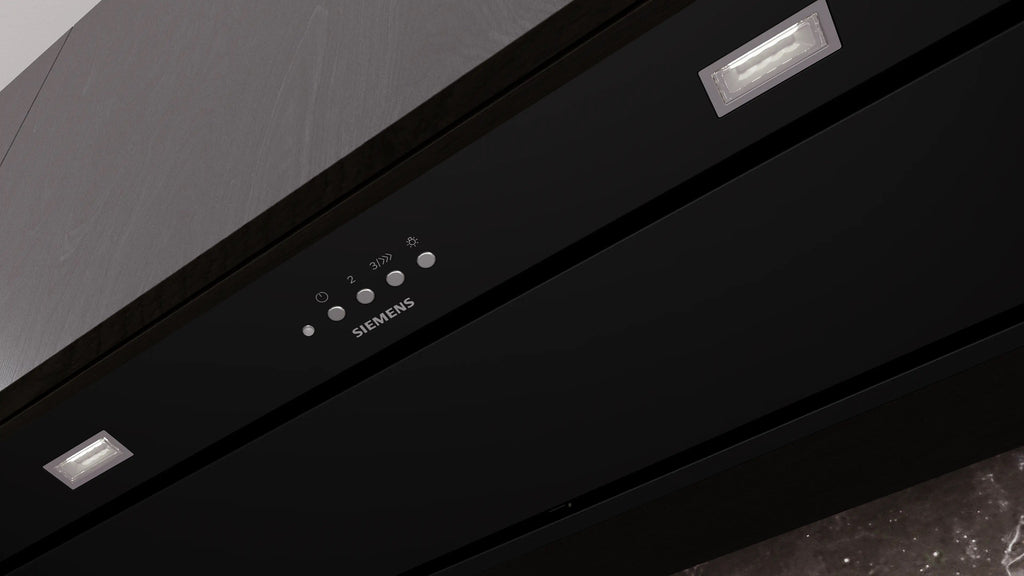 Siemens iQ500 Canopy cooker hood 86 cm Black LB87NAC60B