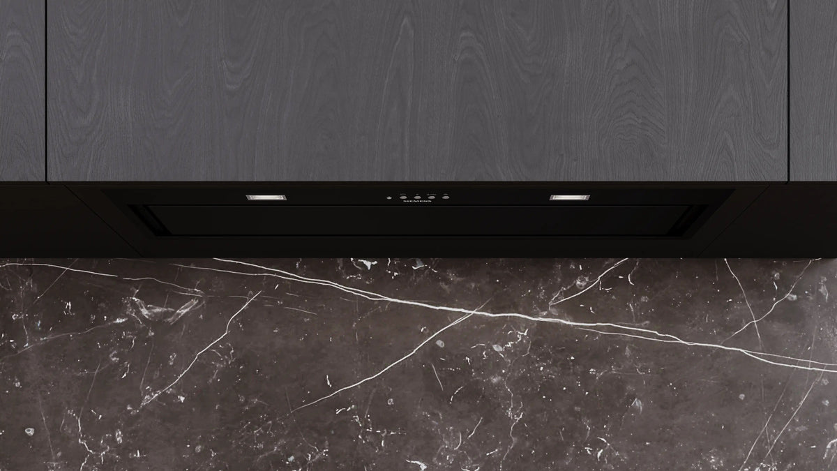 Siemens iQ500 Canopy cooker hood 86 cm Black LB87NAC60B