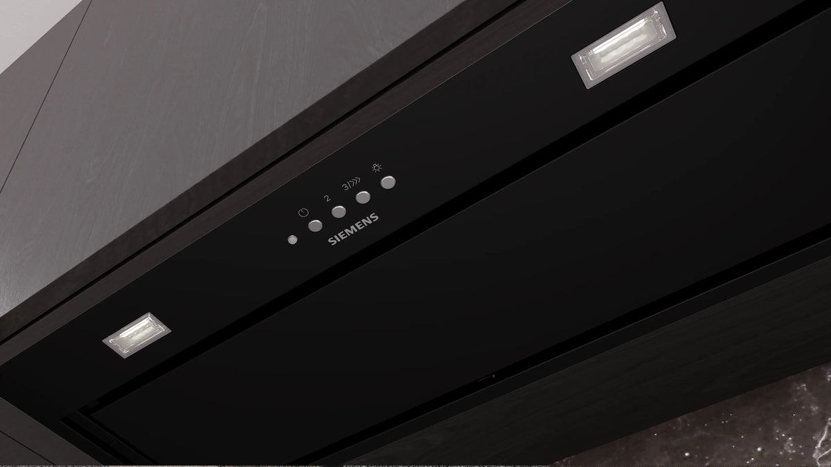 Siemens iQ500 Canopy cooker hood 70 cm Black LB77NAC60B