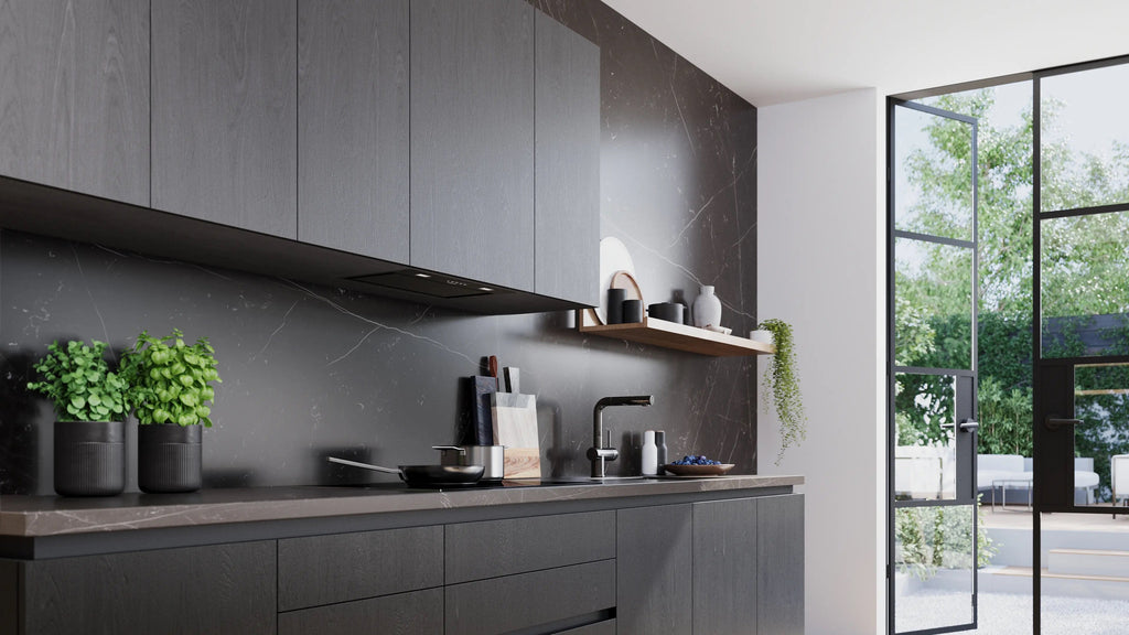 Siemens iQ500 Canopy cooker hood 52 cm Black LB56NAC60B