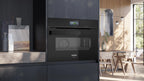 Siemens iQ700 Built-in compact oven with steam function 60 x 45 cm Black CS936GCB1