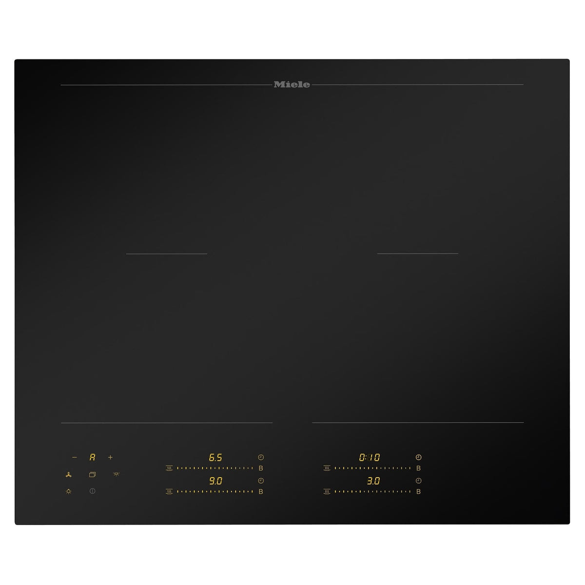 Miele KM8565 FL MattFinish Induction Hob in Frameless – front view