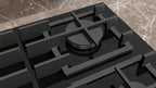 Siemens iQ500 Gas hob 90 cm Tempered glass, Black EP9A6MI40