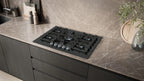 Siemens iQ500 Gas hob 75 cm Tempered glass, Black EP7A6QI40