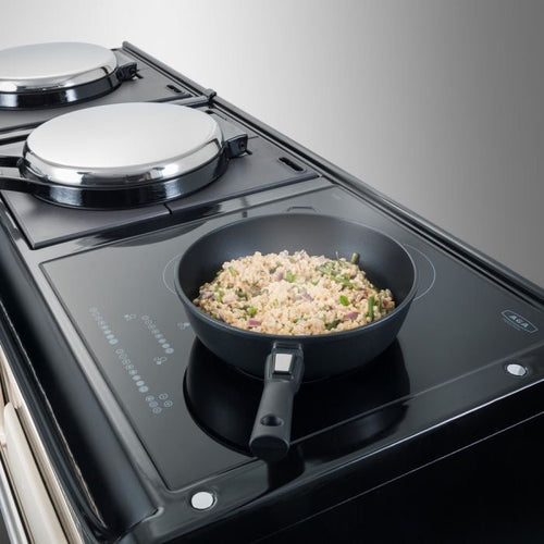 28cm AGA Induction Cast Aluminium Saute Pan