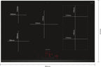 Siemens iQ500 Induction hob 80 cm surface mount without frame ED851HWB1E