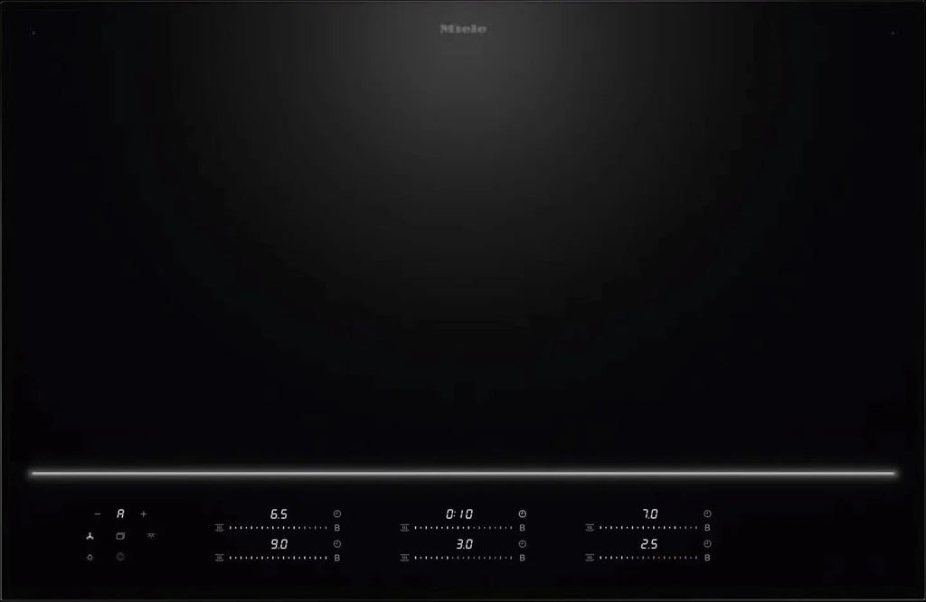 Miele KM8885-2 FL DiamondFinish Induction Hob in Frameless – front view