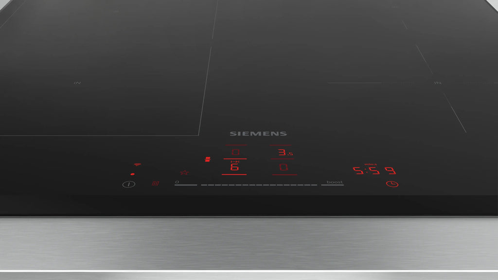 Siemens iQ500 Induction hob 60 cm surface mount without frame ED651HSB1E