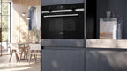 Siemens iQ500 Built-in microwave oven with hot air 60 x 45 cm Stainless steel CM585AGS1B